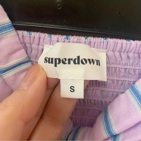 Superdown Cropped Halter Top Size small NWT - Picture 8 of 9